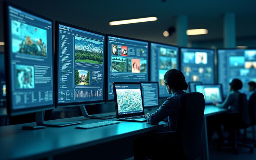 Gestión de activos digitales sala de redacción